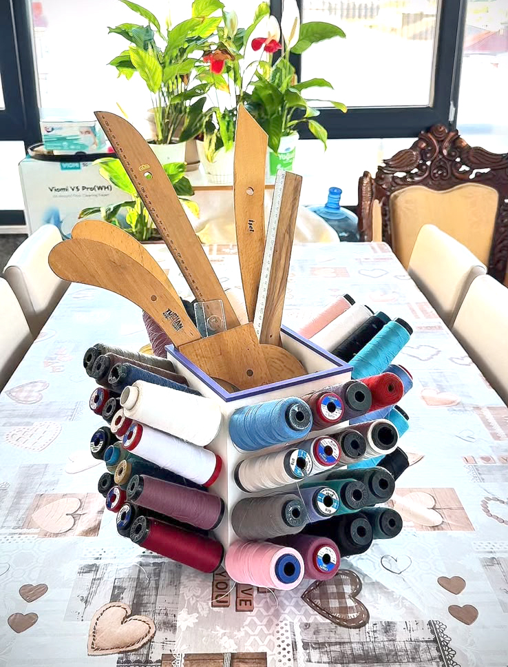İp koyma standı, 64 adet kapasiteli 3D baskı organizer